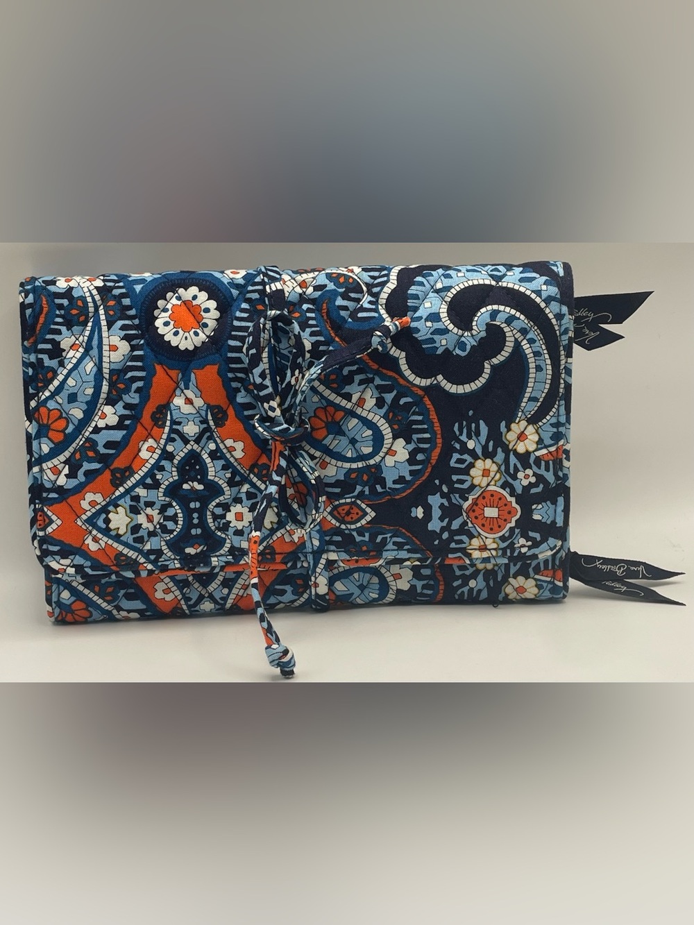 Vera Bradley All Wrapped Up Jewelry Roll in Marrakesh Retired Pattern